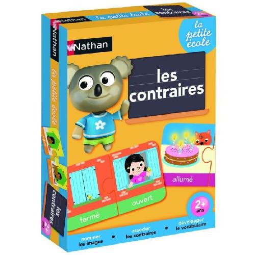 Jeu D'apprentissage NATHAN La Petite Ecole - Les Contraires