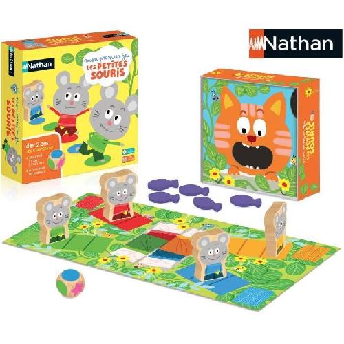 Jeu D'apprentissage NATHAN - Mon Premier Jeu les Petites Souris - Jeu de Société