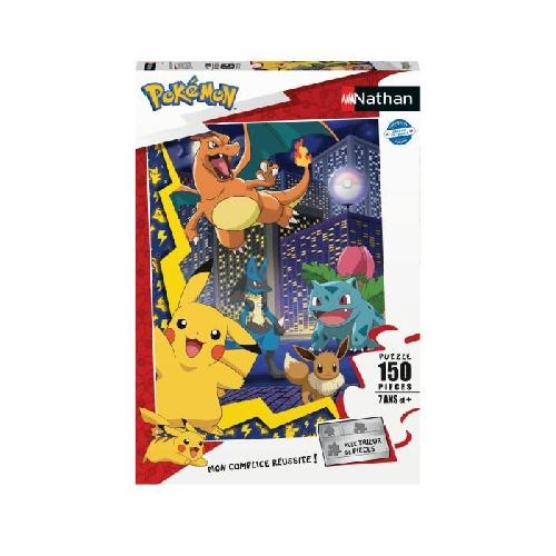 Puzzle Nathan-POKEMON-Puzzle 150 pieces - La ville des Pokémon-4005556861897-A partir de 7 ans