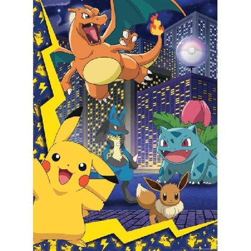 Puzzle Nathan-POKEMON-Puzzle 150 pieces - La ville des Pokémon-4005556861897-A partir de 7 ans