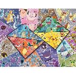 Puzzle Nathan-POKEMON-Puzzle 2000 pieces - Les 16 types de Pokémon-4005556873142-A partir de 14 ans