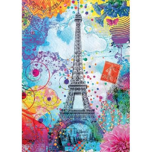 Puzzle Nathan-Puzzle 1500 pieces-Tour Eiffel multicolore/Lars Stewart-Adultes et enfants des 14 ans-Puzzle de qualité supérieure-12000950