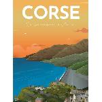 Puzzle Nathan-Puzzle 500 pieces-Affiche de la Corse/Louis l'Affiche-Adultes et enfants des 10 ans-Puzzle de qualité supérieure-12000985