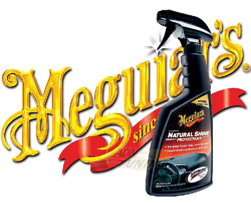 Shampoing Et Produit Nettoyant Interieur Natural Shine Meguiars G4116EU Protection vinyles et Caoutchoucs 470ml x6