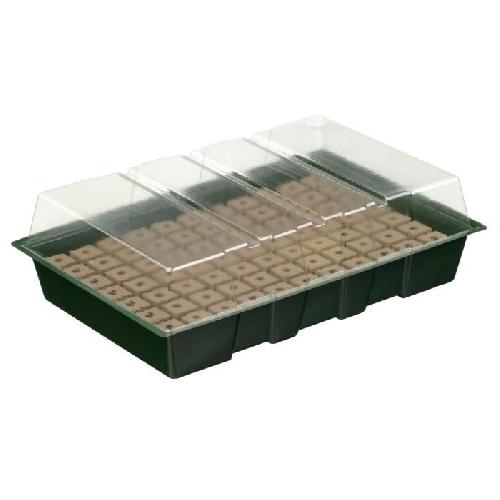 Mini-serre - Pack Germination - Pack Bouturage Nature Kit de mini propagateur 7x11 cellules