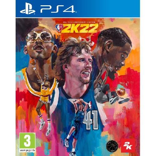 Jeu Playstation 4 NBA 2K22 - Edition 75eme Anniversaire Jeu PS4