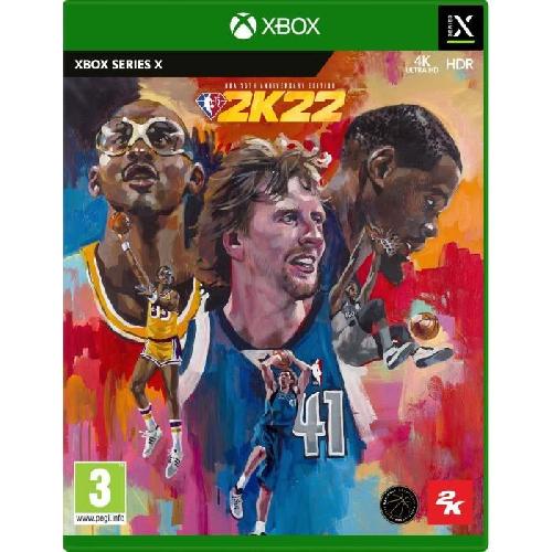 Jeu Xbox Series X NBA 2K22 - Edition 75eme Anniversaire Jeu Xbox Series X