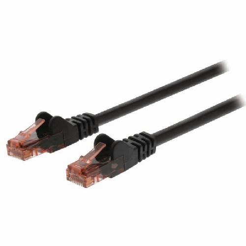 Cable - Connectique Pour Peripherique NEDIS Cat 6 UTP Network Cable - RJ45 Male Male - 0.5 m - Noir