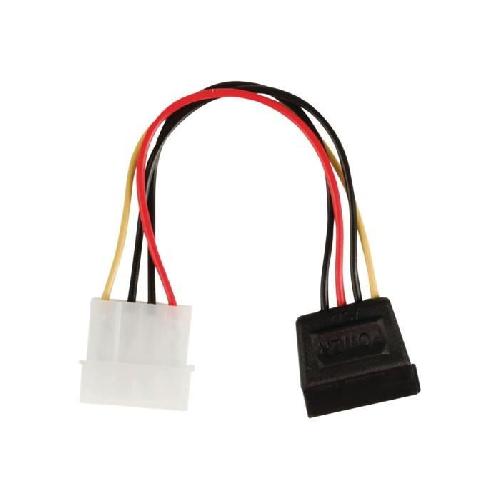 Cable - Connectique Pour Peripherique NEDIS Internal Power Cable - Molex Male - SATA 15-pin Female - 0.15 m - Various
