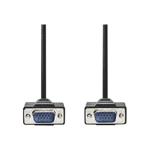 Cable - Connectique Pour Peripherique NEDIS VGA Cable - VGA Male - VGA Male - 10 m - Noir