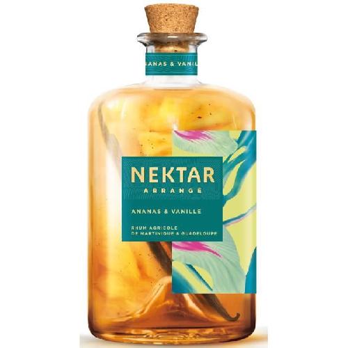 Rhum Nektar - Rhum arrangé - Ananas & Vanille - 28.0% Vol. - 70 cl
