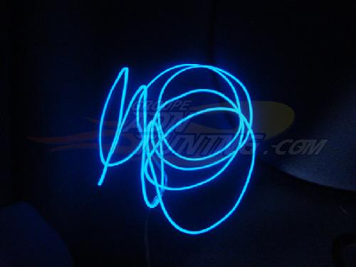 Neons Leds & lumieres Neon Filaire 60cm NSW60BL Bleu Fibre optique 12V sur allume-cigare