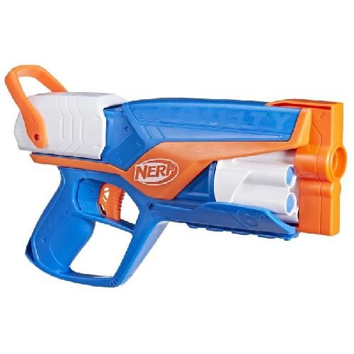 Pistolet A Boule - A Bille (puissance Inferieure A 0,07 Joule) - A Flechette En Mousse - Ventouse - Plastique NERF blaster Agility N Series. 12 fléchettes Nerf N1 uniquement pour les blasters Nerf N Series. barillet 6 fléchettes. jeux d'extér