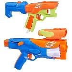 Pistolet A Boule - A Bille (puissance Inferieure A 0,07 Joule) - A Flechette En Mousse - Ventouse - Plastique Nerf N Series Gear Up Pack. 3 Blasters. 18 fléchettes Nerf N1 compatibles Uniquement avec Les Blasters Nerf N Series