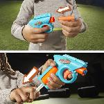 Pistolet A Boule - A Bille (puissance Inferieure A 0,07 Joule) - A Flechette En Mousse - Ventouse - Plastique Nerf N Series Gear Up Pack. 3 Blasters. 18 fléchettes Nerf N1 compatibles Uniquement avec Les Blasters Nerf N Series