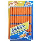 Pistolet A Boule - A Bille (puissance Inferieure A 0,07 Joule) - A Flechette En Mousse - Ventouse - Plastique Nerf N-Series Pack de 80 fléchettes. Pour blaster NSeries