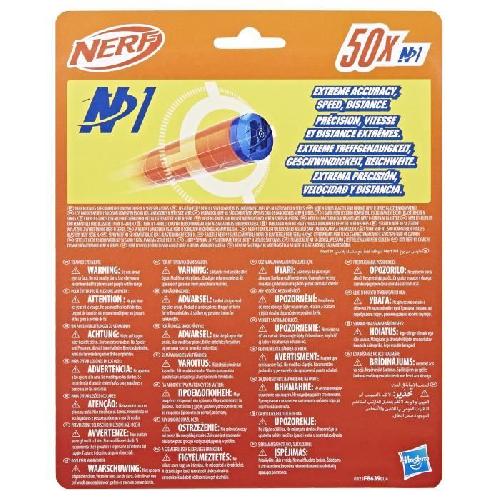 Figurine Miniature - Personnage Miniature Nerf N Series Recharge de 50 fléchettes N1. Fléchettes en mousse compatibles avec les blasters Nerf N Series. Jouet pour enfants et