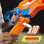 Pistolet A Boule - A Bille (puissance Inferieure A 0,07 Joule) - A Flechette En Mousse - Ventouse - Plastique Nerf NSeries blaster Pinpoint a fléchette. Inclut 18 Fléchettes en Mousse N1. Des 8 Ans