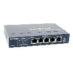 Switch - Hub Ethernet - Injecteur NETGEAR GS105 Switch Ethernet 5 ports Metal Gigabit -10-100-1000-. Protection ProSAFE. Garantie a Vie Ideal pour les PME et TPE