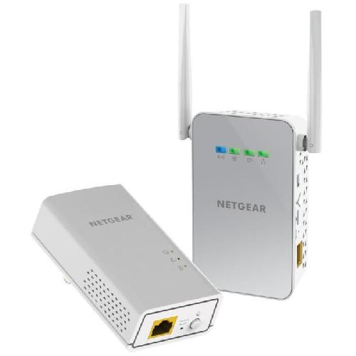 Courant Porteur - Cpl NETGEAR  Pack de 2 Adaptateurs CPL Gigabit 1000 + Wifi  PLW1000-100PES