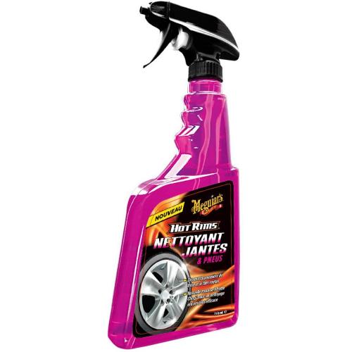 Shampoing Et Produit Nettoyant Exterieur Nettoyant Jantes Meguiars G9524EU Hot Rims 710ml x6