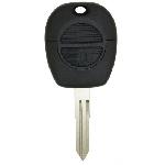 Boitier - Coque De Cle - Telecommande NIS23 - Coque + lame compatible avec Nissan 2 boutons