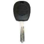 Boitier - Coque De Cle - Telecommande NIS25 - Coque + lame compatible avec Nissan 2 boutons