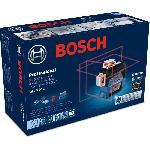 Longueur (telemetre - Laser Mesureur) Niveau laser lignes Bosch Professional GLL 3-80 C - 0601063R00 - Noir et bleu - Sans fil - Portee 120 m