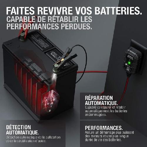 Booster De Batterie - Station De Demarrage Noco - Genius Chargeur de Batterie 1EU 1A