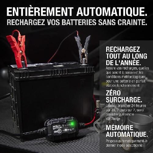 Booster De Batterie - Station De Demarrage Noco - Genius Chargeur de Batterie 2EU 2A