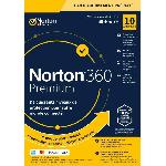 Antivirus NORTON 360 Premium 75 Go FR 1 Utilisateur 10 Appareils - 12 Mo STD RET ENR MM
