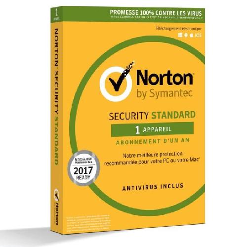 Antivirus NORTON SECURITY 2018 STANDARD 1 App