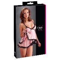 Nuisettes Nuisette et string rose 2XL