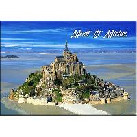 Objet De Decoration - Bibelot Aimant Mont Saint-Michel 3 x10