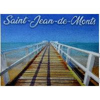 Objet De Decoration - Bibelot Aimant Saint-Jean de Monts x10