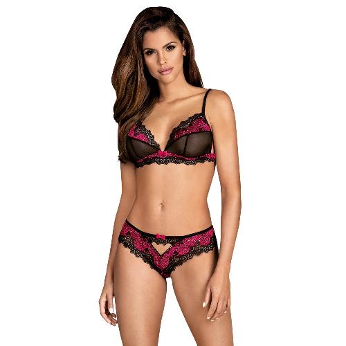Dessous Obsessive Soutien-gorge et slip Tulia L-XL
