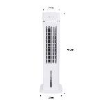 Ventilateur OCEANIC Rafraîchisseur d'air Ventilateur colonne OCEANIC - 70W - Hauteur 76.5 cm - 3.5L - 3 vitesses - Oscillant - Blanc