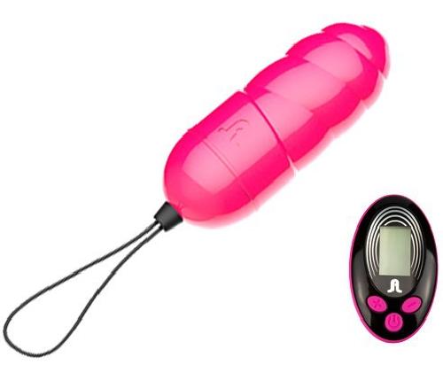 Oeuf rechargeable telecommande Ocean Storm rose + LRS