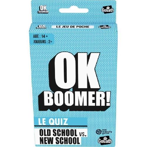 Jeu De Societe - Jeu De Plateau Ok Boomer - Jeu de poche - GOLIATH