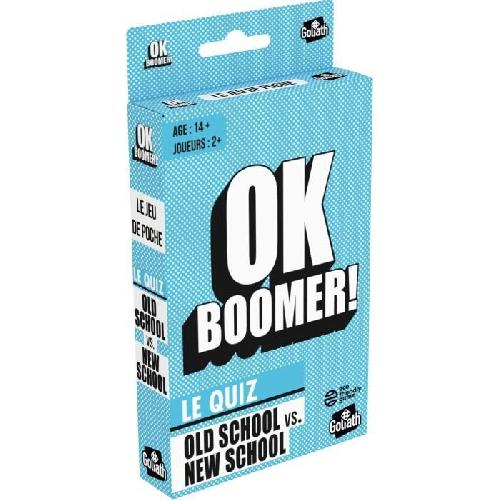 Jeu De Societe - Jeu De Plateau Ok Boomer - Jeu de poche - GOLIATH