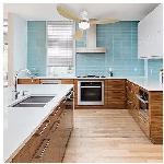 Ventilateur De Plafond - Ventilateur Plafonnier OKLAHOMA Blanc et Bois - Ventilateur de plafond O137cm 100W + eclairage LED