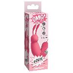 OMG! oeuf vibrant lapin rose