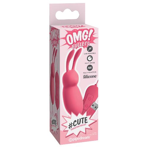OMG! oeuf vibrant lapin rose