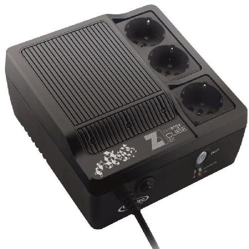Onduleur Onduleur 400 VA - INFOSEC - Z1 ZenCube EX - Haute fréquence - 3 prises FR/SCHUKO - 66072