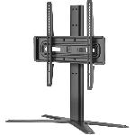 ONE FOR ALL - Pied TV a poser 32-65 Gamme Solid - Inclinable 15o et Orientable 90o - Compatible pour ecrans 32-65''-81-165cm