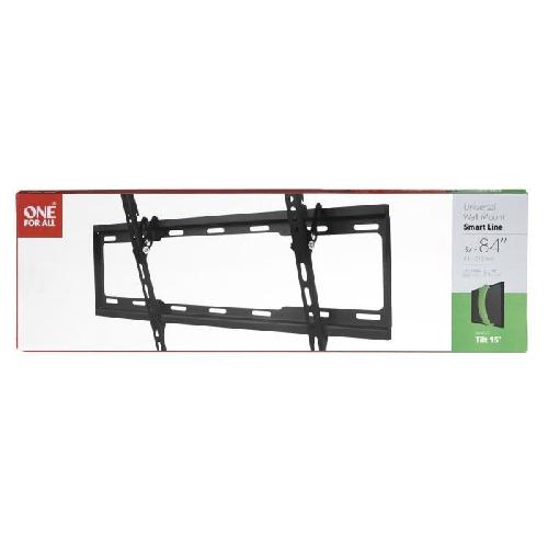 Fixation Tv - Support Tv - Support Mural Pour Tv ONE FOR ALL WM2621 - Support mural avec réglage d'inclinaison de 15° pour TV de 32 a 90 (81 a 229cm) - Noir