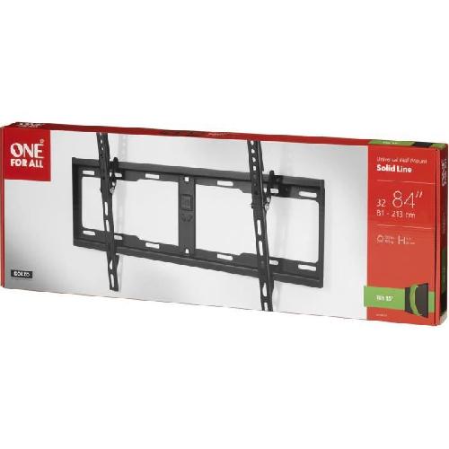 Fixation Tv - Support Tv - Support Mural Pour Tv ONE FOR ALL WM4621 Support mural inclinable pour écran de 81 a 213 cm (32 a 84)
