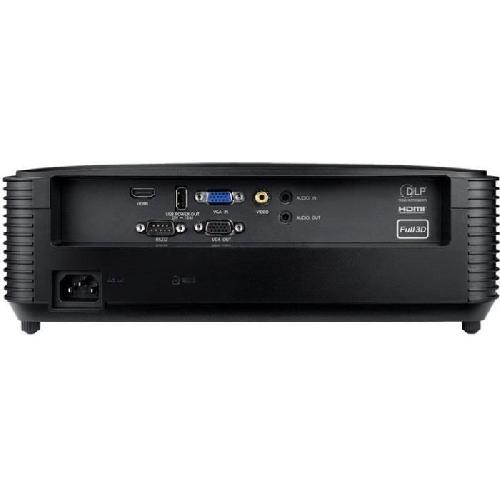 Videoprojecteur OPTOMA H185X Videoprojecteur WXGA -1280x800- - 3700 Lumens - Haut-parleur 10W - Noir