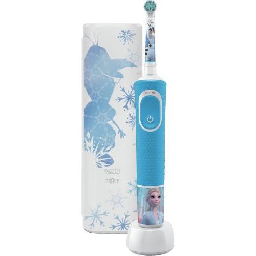 Brosse A Dents Electrique Oral-B Kids Brosse a Dents Electrique Rechargeable. 1 Manche. 1 Brossette. 3 ans et plus. Brossage douceur. La Reine des Neiges 2
