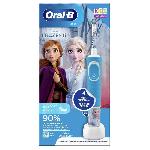 Brosse A Dents Electrique Oral-B Kids Brosse a Dents Electrique Rechargeable. 1 Manche. 1 Brossette. 3 ans et plus. Brossage douceur. La Reine des Neiges 2
